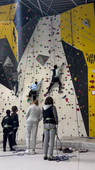 Escalade, terminale, lycée Philippe de Girard, FALGON,ODDON
