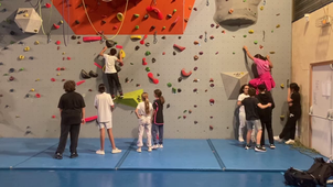 Escalade - 6ème - College Alphonse Tavan - CASTELLS Joachim et MALLORCA Craig