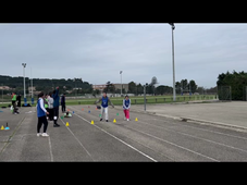 Course de haies - 4ème - Collège Simone Veil - Simon LARRIBAU Baptiste GUICHARD