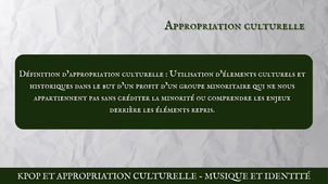 Kpop et appropriation culturelle | Musique et culture populaire (M2 TCMN)