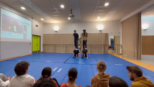 Acrosport - Terminale - Lycée Frédéric Mistral - Marguerit Camille et Barré Chéron Julien