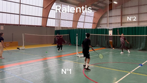 Badminton - 6ème - Collège Saint Exupery bedarride - Charbonnier Tomy Frankel Mathias.mp4